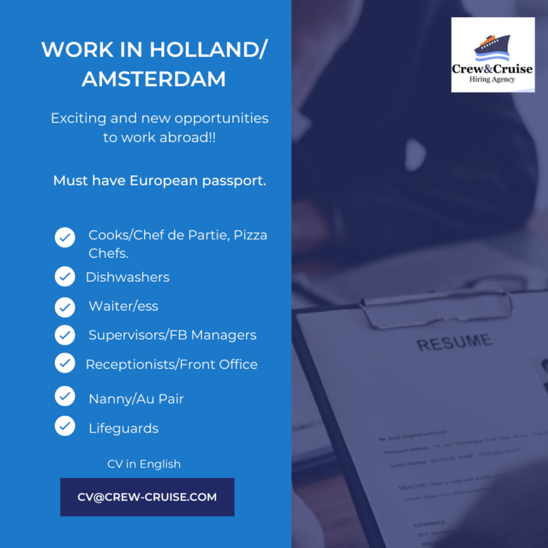 WORK IN HOLLANDAMSTERDAM